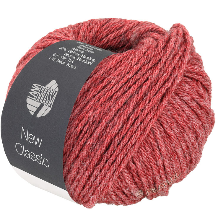 Lana Grossa NEW CLASSIC | 02-teglsteinrød