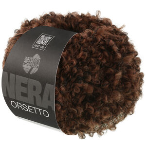 Lana Grossa ORSETTO Moulinè (Nera) | 103-brun/svart
