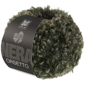 Lana Grossa ORSETTO Moulinè (Nera) | 108-skoggrønn/grågrønn