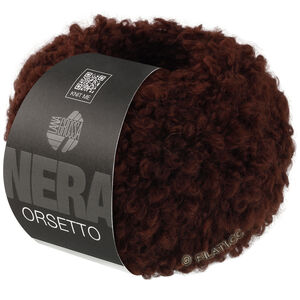 Lana Grossa ORSETTO (Nera) | 12-sjokoladebrun
