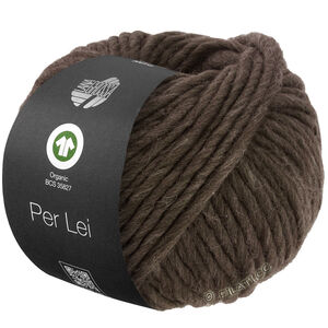 Lana Grossa PER LEI (GOTS) | 49-svartbrun
