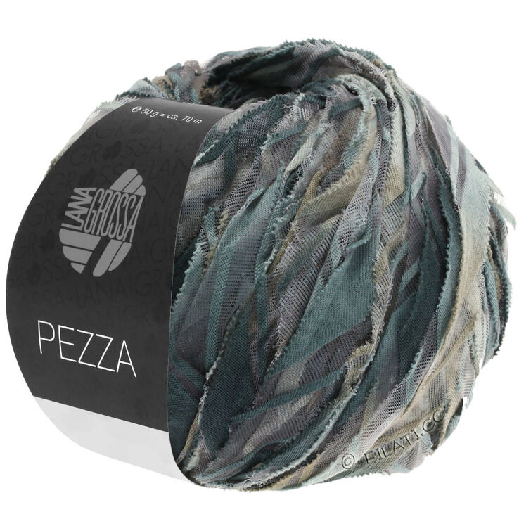 Lana Grossa PEZZA | 01-grå/lys grå/gråbeige/antrasitt