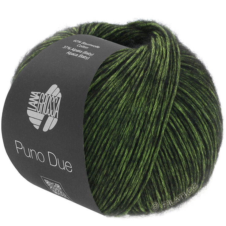 Lana Grossa PUNO DUE | 10-oliven/svart