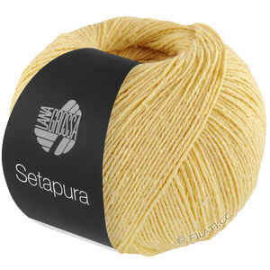 Lana Grossa SETAPURA | 01-sart gul
