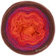 Lana Grossa SHADES OF MERINO COTTON | 411-oransje/ildrød/cyklamen/bjørnebær