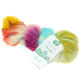 Lana Grossa SILKHAIR Hand-dyed | 609-ecru/lys grå/lys blå/gul/terrakotta/rødfiolett/mørk grå