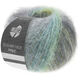 Lana Grossa SILKHAIR HAZE Print | 1217-turkis/lys oliven/middelsgrå/mørk grå/antrasitt