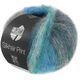 Lana Grossa SILKHAIR PRINT | 437-antrasitt/turkisblå/petrol/hvitgrå