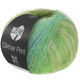 Lana Grossa SILKHAIR PRINT | 439-gulgrønn/hvitgrønn/olivengrønn/turkis