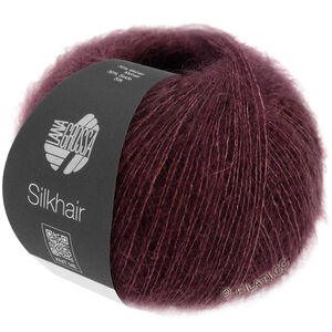 Lana Grossa SILKHAIR | 177-mørk rød