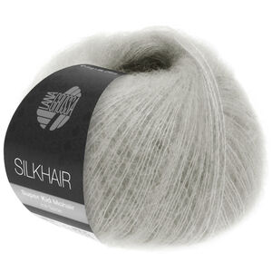Lana Grossa SILKHAIR | 184-gråbeige