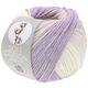Lana Grossa SOFT COTTON Dégradé | 117-ecru/sart lilla/syrin