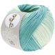 Lana Grossa SOFT COTTON Dégradé | 119-ecru/hvitturkis/myntegrønn