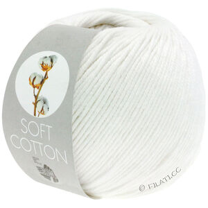 Lana Grossa SOFT COTTON | 10-hvit