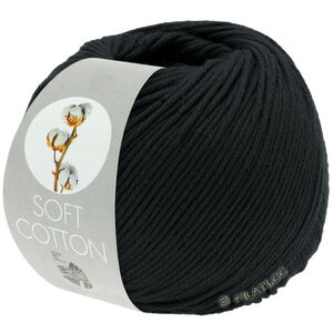 Lana Grossa SOFT COTTON | 34-svart