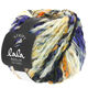Lana Grossa STRIPY (lala BERLIN) | 12-fersken/oransje/natur/aubergine/rosa/lys grå/svart