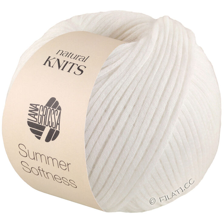 Lana Grossa SUMMER SOFTNESS | 01-hvit