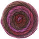 Lana Grossa SUPER COLOR | 120-grårød/oliven/cyklamen/bordeaux