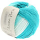 Lana Grossa WAKAME Uni/Print (Linea Pura) | 102-hvit/lys turkis/turkis