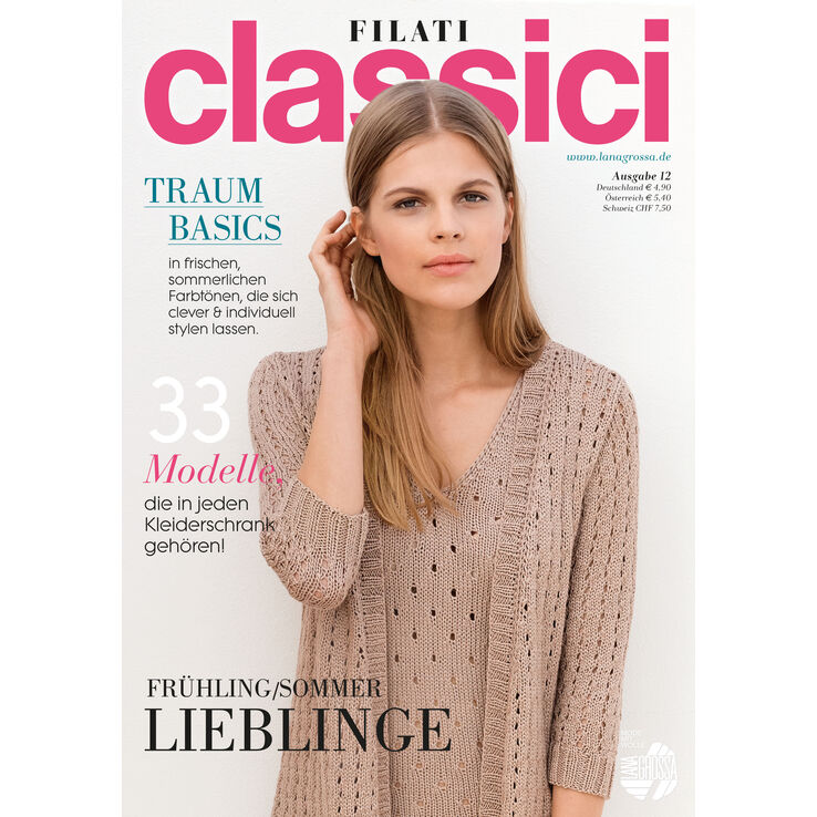FILATI CLASSICI Udgave 12 - Magasin (DE) + Oppskrifter (DK) fra Lana Grossa