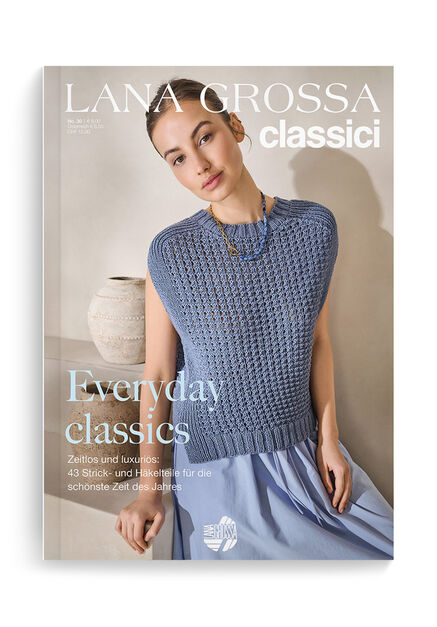 Lana Grossa Classici No. 30 - Magasin (DE) + Strikkeopskrifter (DK)