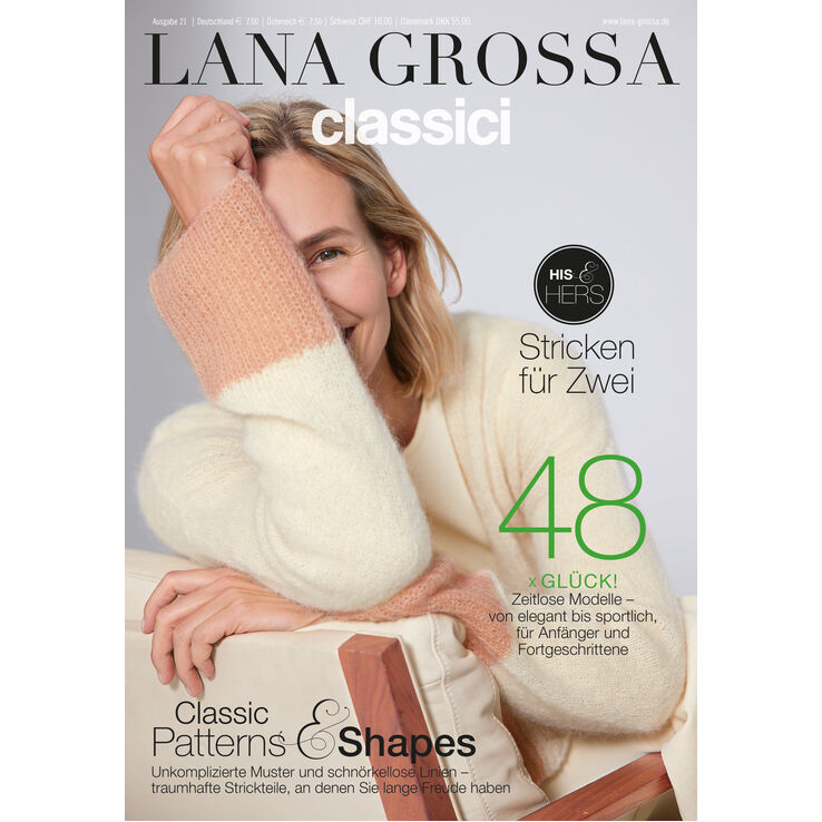 Classici No. 21 - Magasin (DE) + Oppskrifter (DK) fra Lana Grossa