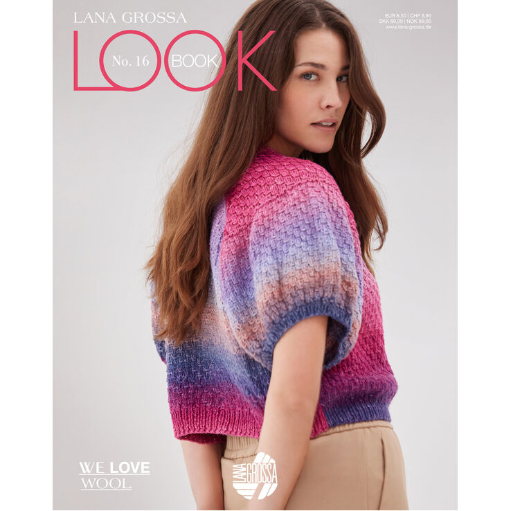 LOOKBOOK No. 16 - Tijdschrift (DE) + Breibeschrijvingen (NO) fra Lana Grossa