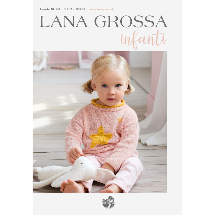 INFANTI No. 18 - Magasin (DE) + Oppskrifter (DK) fra Lana Grossa