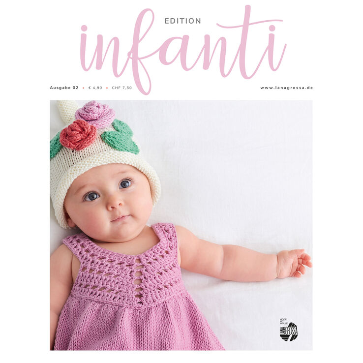 INFANTI EDITION No. 2 - Magasin (DE) + Oppskrifter (DK) fra Lana Grossa