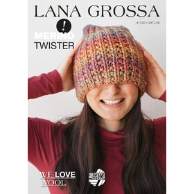 MERINO TWISTER Booklet - German Edition fra Lana Grossa
