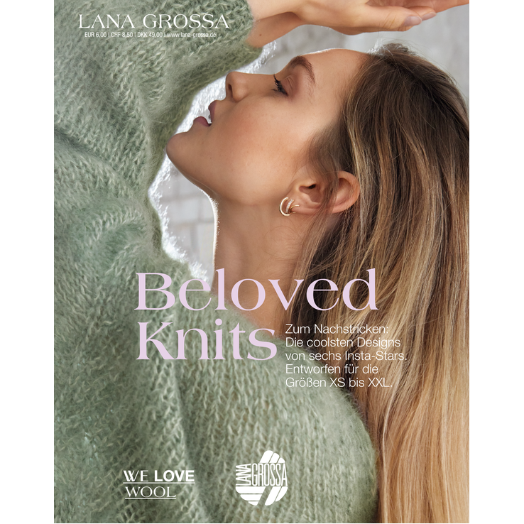 Beloved Knits No. 1 - Magasin (DE) + Oppskrifter (DK) fra Lana Grossa
