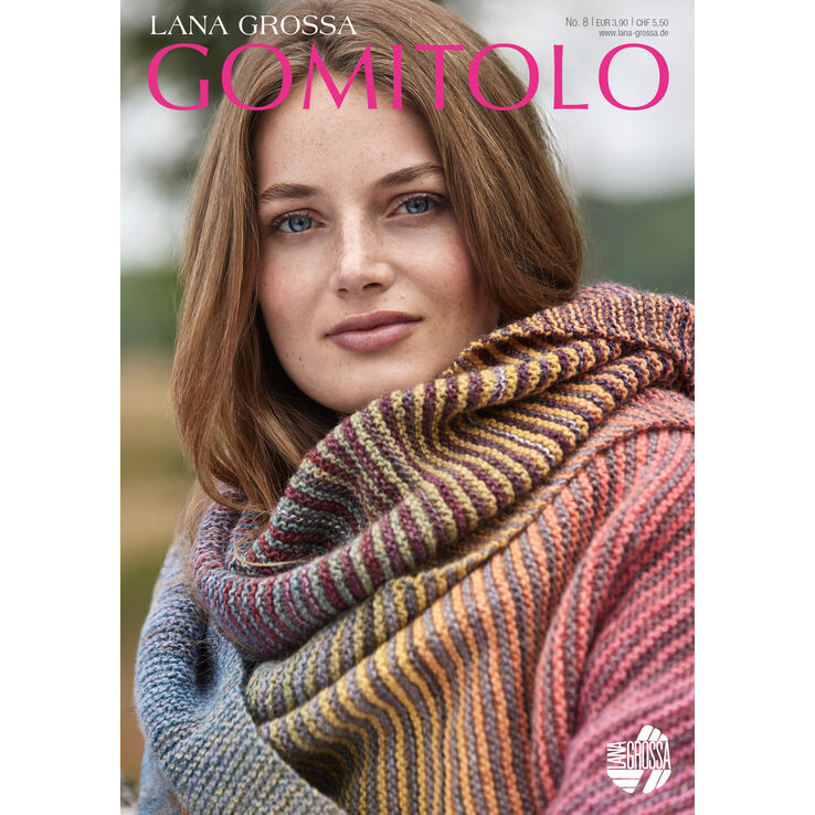 GOMITOLO No. 8 - Magasin (DE) + Oppskrifter (DK) fra Lana Grossa