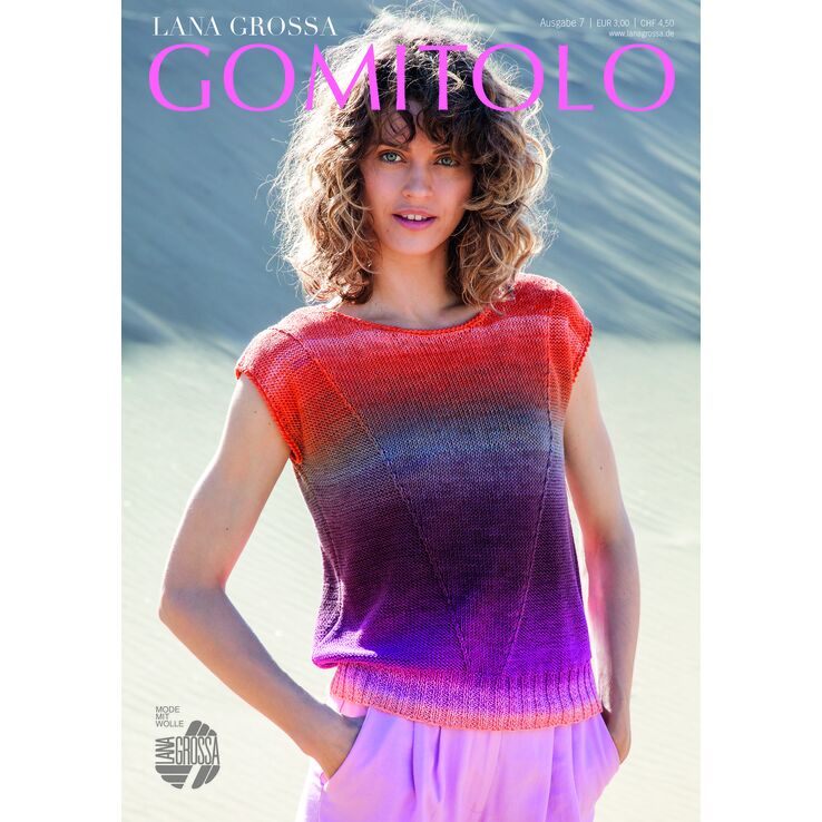 GOMITOLO No. 7 - Magasin (DE) + Oppskrifter (DK) fra Lana Grossa