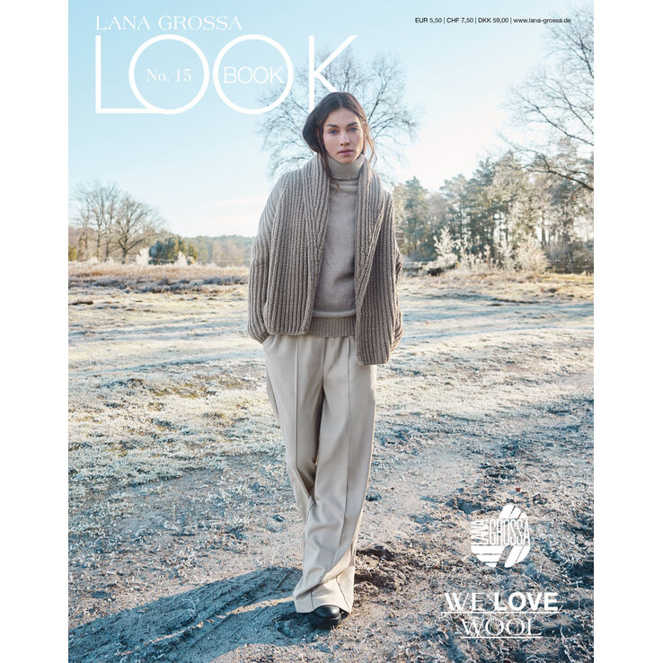 LOOKBOOK No. 15 - Magasin (DE) + Instruksjonsdel (NO) fra Lana Grossa