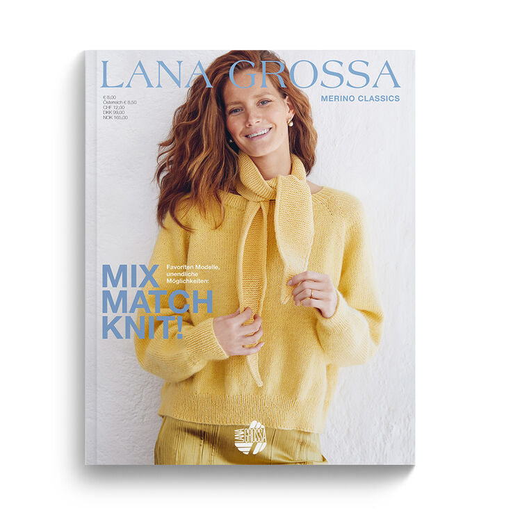 Merino Classics No. 1 - German Edition + QR-koden fra Lana Grossa