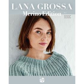 Merino Edition No. 2 - Magasin (DE) + Oppskrifter (DK) fra Lana Grossa