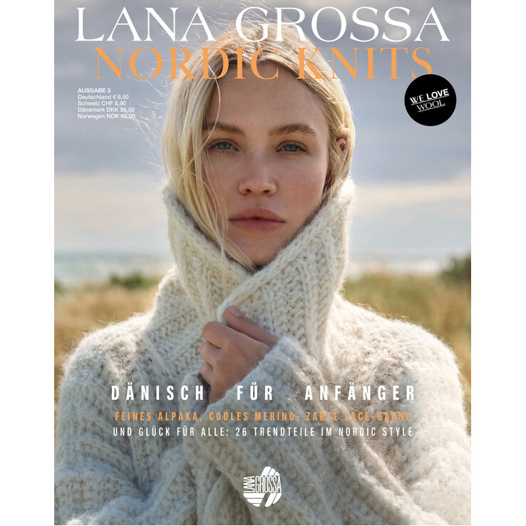 Nordic Knits No. 3 - Magasin (DE) + Instruksjonsdel (NO) fra Lana Grossa