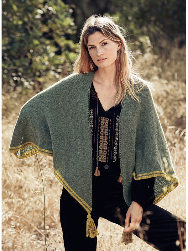 Lana Grossa FEMKANTSKJERF Cashmere 16 fine - Strikkeoppskrift (NO)