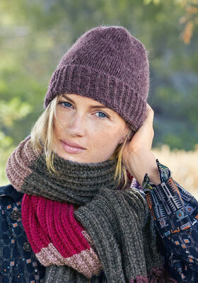 BEANIE Alta Moda Alpaca - Strikkeoppskrift (NO) fra Lana Grossa