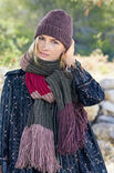 Lana Grossa SKJERF Alta Moda Alpaca - Strikkeoppskrift (DK)