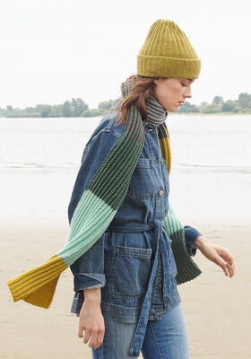 SKJERF Cool Wool Big  - Strikkeoppskrift (NO) fra Lana Grossa