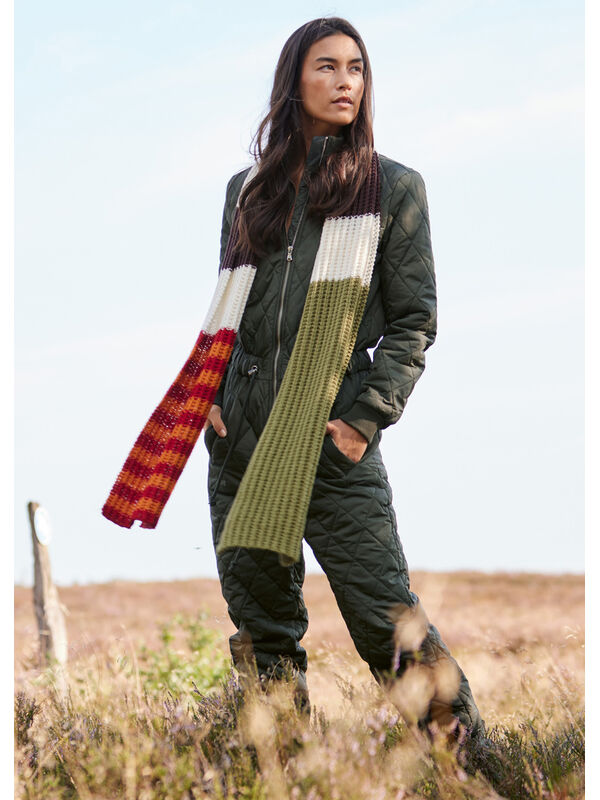Lana Grossa SJAL Cool Wool Big - Strikkeoppskrift (SE)
