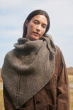 Lana Grossa TREKANTSKJERF Alta Moda Cashmere 16 - Strikkeoppskrift (SE)