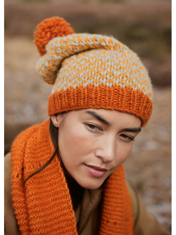 Lana Grossa LUE Ecopuno Chunky - Strikkeoppskrift (SE)