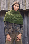 Lana Grossa CAPE Ecopuno Chunky - Strikkeoppskrift (SE)