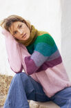 Lana Grossa PULLOVER Brigitte No. 3 - Strikkeoppskrift (DK)