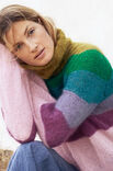 Lana Grossa PULLOVER Brigitte No. 3 - Strikkeoppskrift (DK)