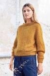 Lana Grossa RAGLANPULLOVER Brigitte No. 3 - Strikkeoppskrift (DK)