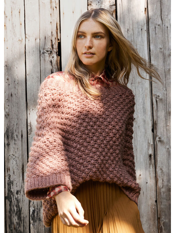 Lana Grossa PULLOVER Brigitte No. 2 - Strikkeoppskrift (SE)