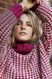 Lana Grossa PULLOVER Brigitte No. 2 - Strikkeoppskrift (SE)